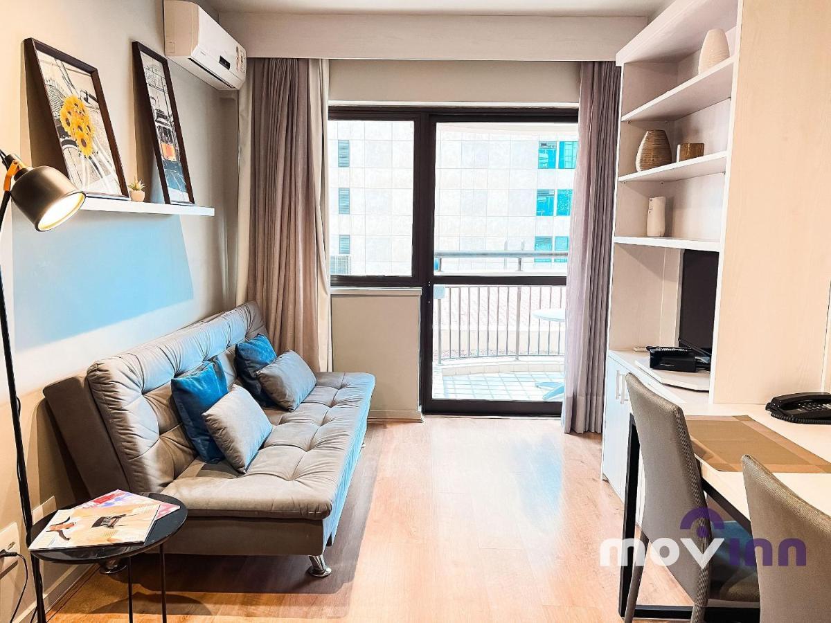 Flat Itaim Bibi 1º Andar By Movinn | 35 M² São Paulo Ngoại thất bức ảnh